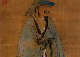 陳洪綬《提籃老人圖》欣賞