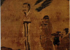 陳洪綬《松蔭高士圖》欣賞