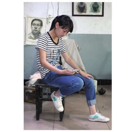 坐姿人物速寫(xiě)寫(xiě)生步驟