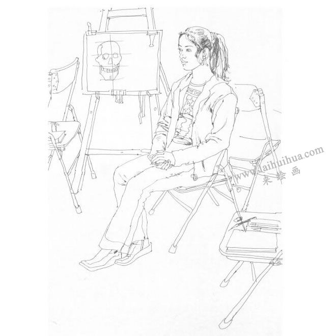 速寫作品