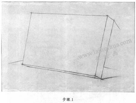 素描石膏浮雕寫(xiě)生步驟01