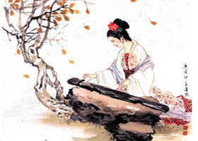 寫意仕女畫步驟和范例