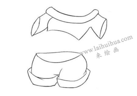 Q版女孩時(shí)尚元素的繪制步驟01