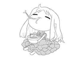 Q版女孩可愛元素的繪制步驟