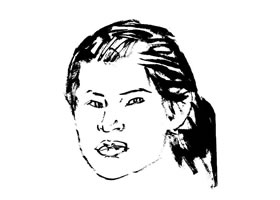 寫意人物畫二級步驟圖