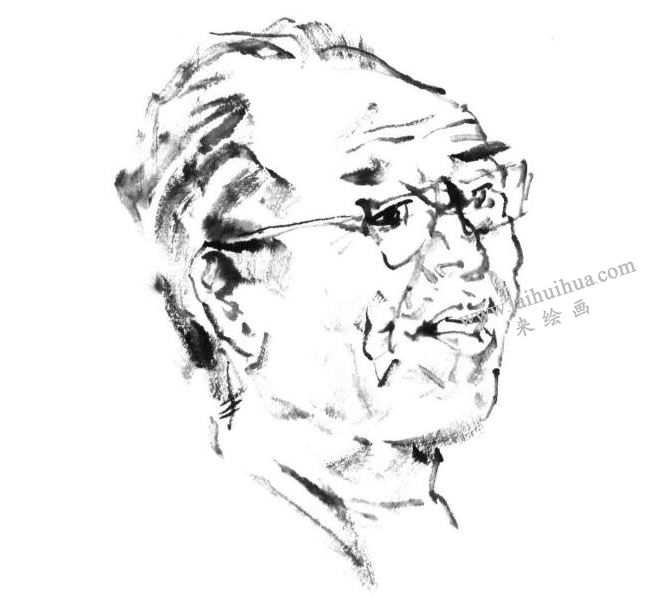 中國(guó)寫(xiě)意人物畫(huà)技法七級(jí)步驟圖02