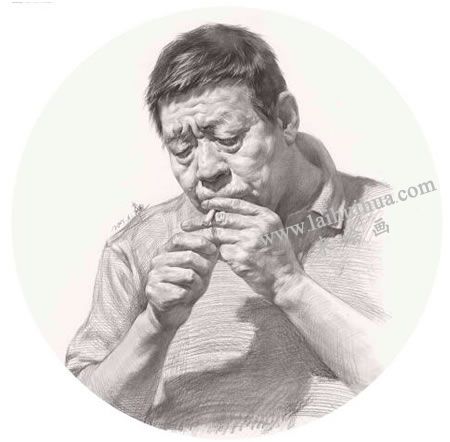 素描的透視
