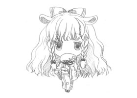 古裝型Q版美少女漫畫
