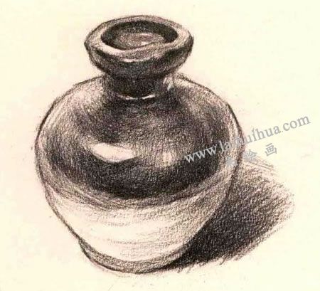 陶罐素描創(chuàng)作步驟03
