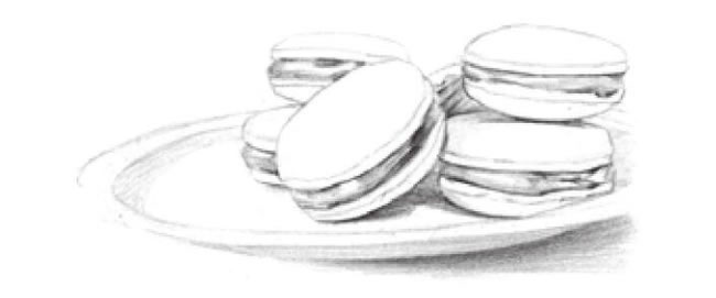 馬卡龍素描畫法步驟03