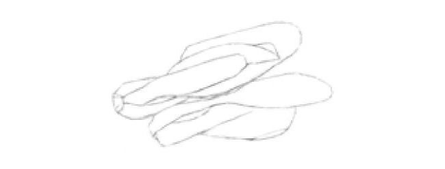 青菜素描畫法步驟01