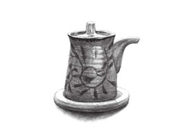 調(diào)味瓶素描畫(huà)法（二）