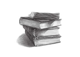 書(shū)本的素描畫(huà)法（四）