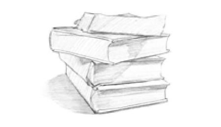 舊書籍素描畫法步驟02
