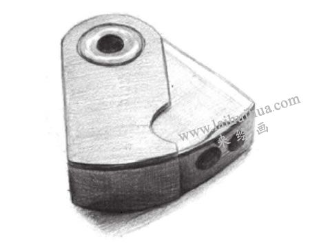 轉(zhuǎn)筆刀素描畫(huà)法步驟05