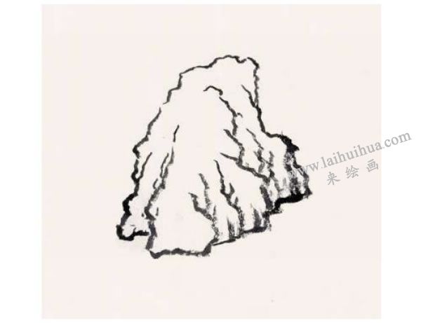 畫石起手法創(chuàng)作步驟04