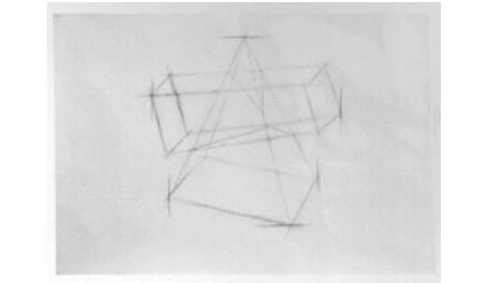 棱錐方柱貫穿體素描寫生步驟03
