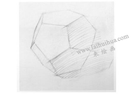 多面體素描寫生步驟02