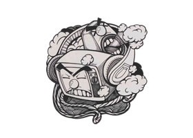 創(chuàng)意速寫(xiě)的繪畫(huà)步驟范例（二）