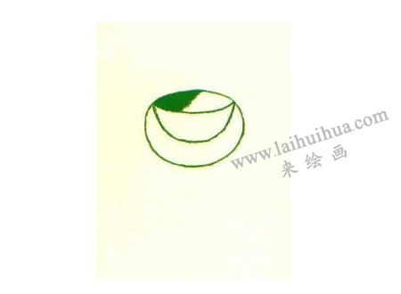 青蛙油畫(huà)棒作畫(huà)步驟01