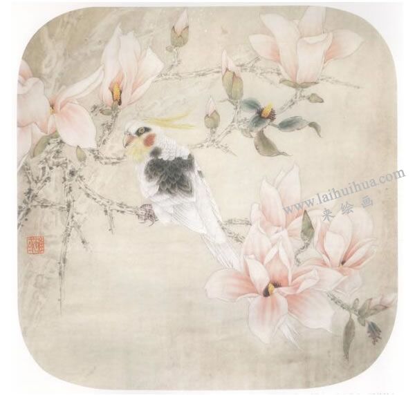 鄭雅國工筆畫《幽香圖》畫法步驟圖示04