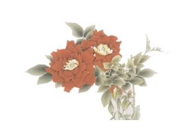 花卉重彩技法圖例