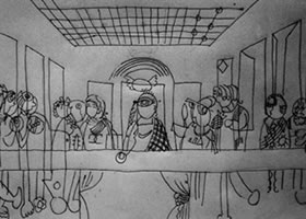 裝飾線描的操作步驟
