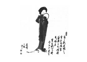 寫意人物小品畫法
