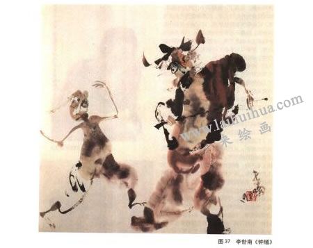 寫(xiě)意人物沒(méi)骨法