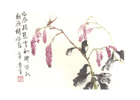 紅蓼花寫意畫法