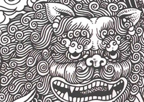 黑白裝飾畫的傳統(tǒng)與現(xiàn)代要素