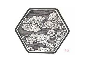 黑白裝飾畫的紋樣要素
