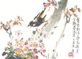 垂絲海棠寫意畫法（一）