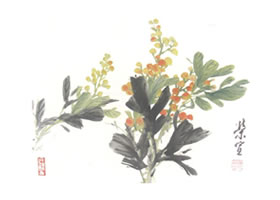 米蘭的寫意畫法