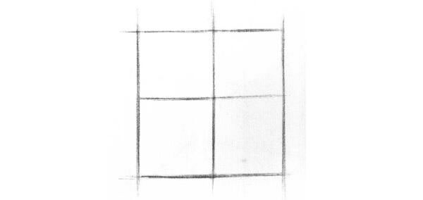 圓球體素描明暗的畫法步驟01