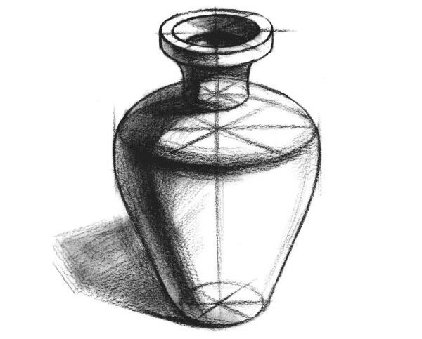 結(jié)構(gòu)素描廣口陶罐的結(jié)構(gòu)分解