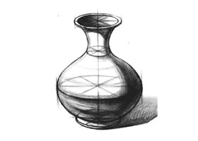 結(jié)構(gòu)素描廣口花瓶的結(jié)構(gòu)分解
