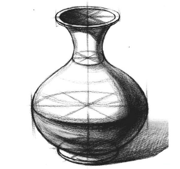 結(jié)構(gòu)素描廣口花瓶的結(jié)構(gòu)分解