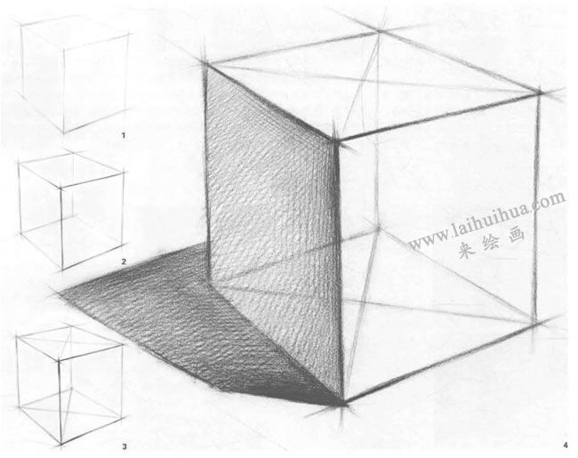 正方體結(jié)構(gòu)素描步驟