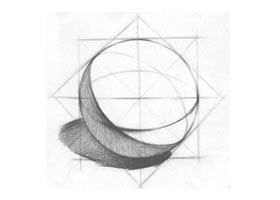 球體的結(jié)構(gòu)素描畫法步驟