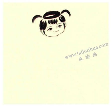 小畫家兒童水墨畫法步驟圖示01