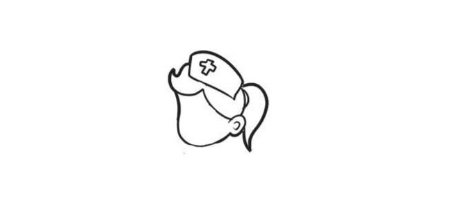 醫(yī)生簡(jiǎn)筆畫(huà)創(chuàng)作步驟圖示01