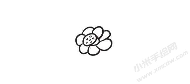 水仙花簡(jiǎn)筆畫創(chuàng)作步驟圖示02