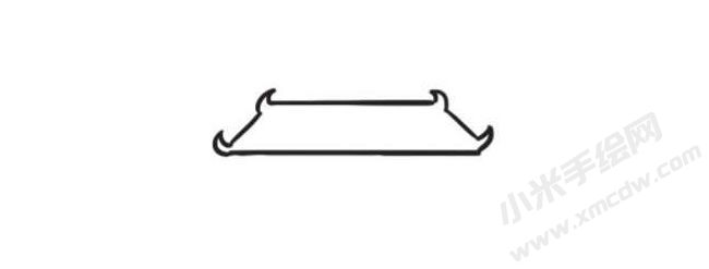 中國(guó)古代建筑簡(jiǎn)筆畫(huà)創(chuàng)作步驟圖示01