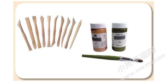 我和玩具熊diy手工畫創(chuàng)作步驟圖示01