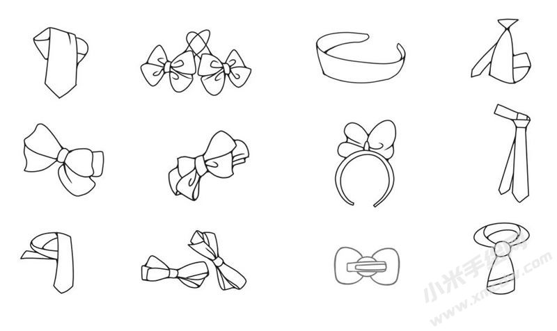 頭飾簡(jiǎn)筆畫(huà)圖片