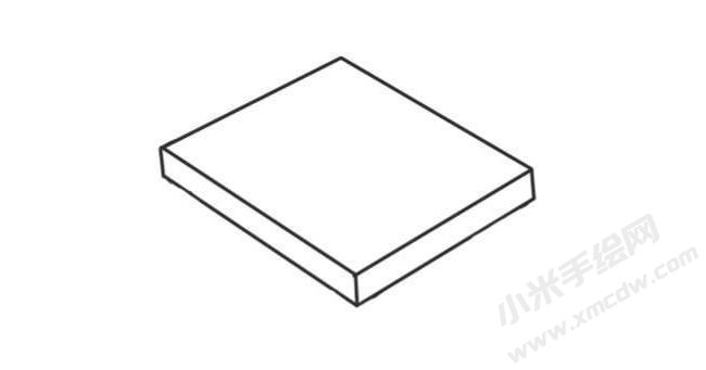 凳子簡(jiǎn)筆畫(huà)創(chuàng)作步驟圖示02