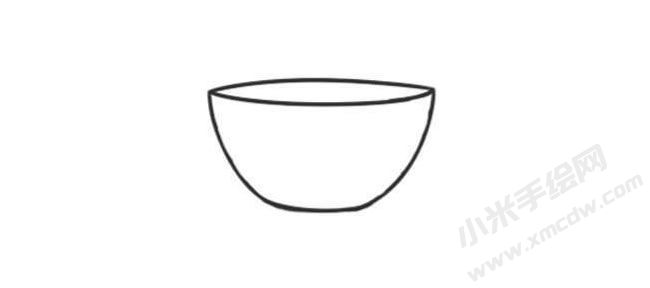 餐具簡(jiǎn)筆畫創(chuàng)作步驟圖示02