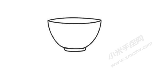 餐具簡(jiǎn)筆畫創(chuàng)作步驟圖示03