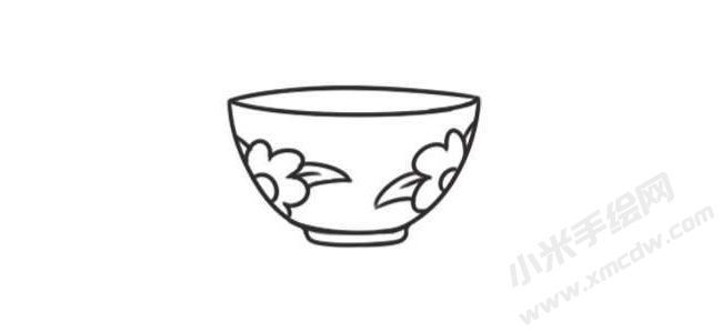 餐具簡(jiǎn)筆畫創(chuàng)作步驟圖示04
